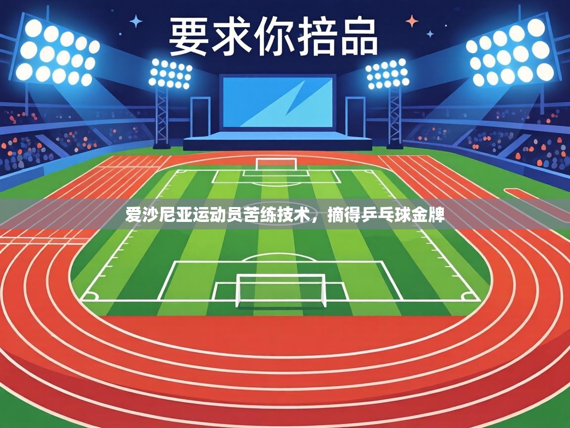 爱沙尼亚运动员苦练技术，摘得乒乓球金牌  第1张